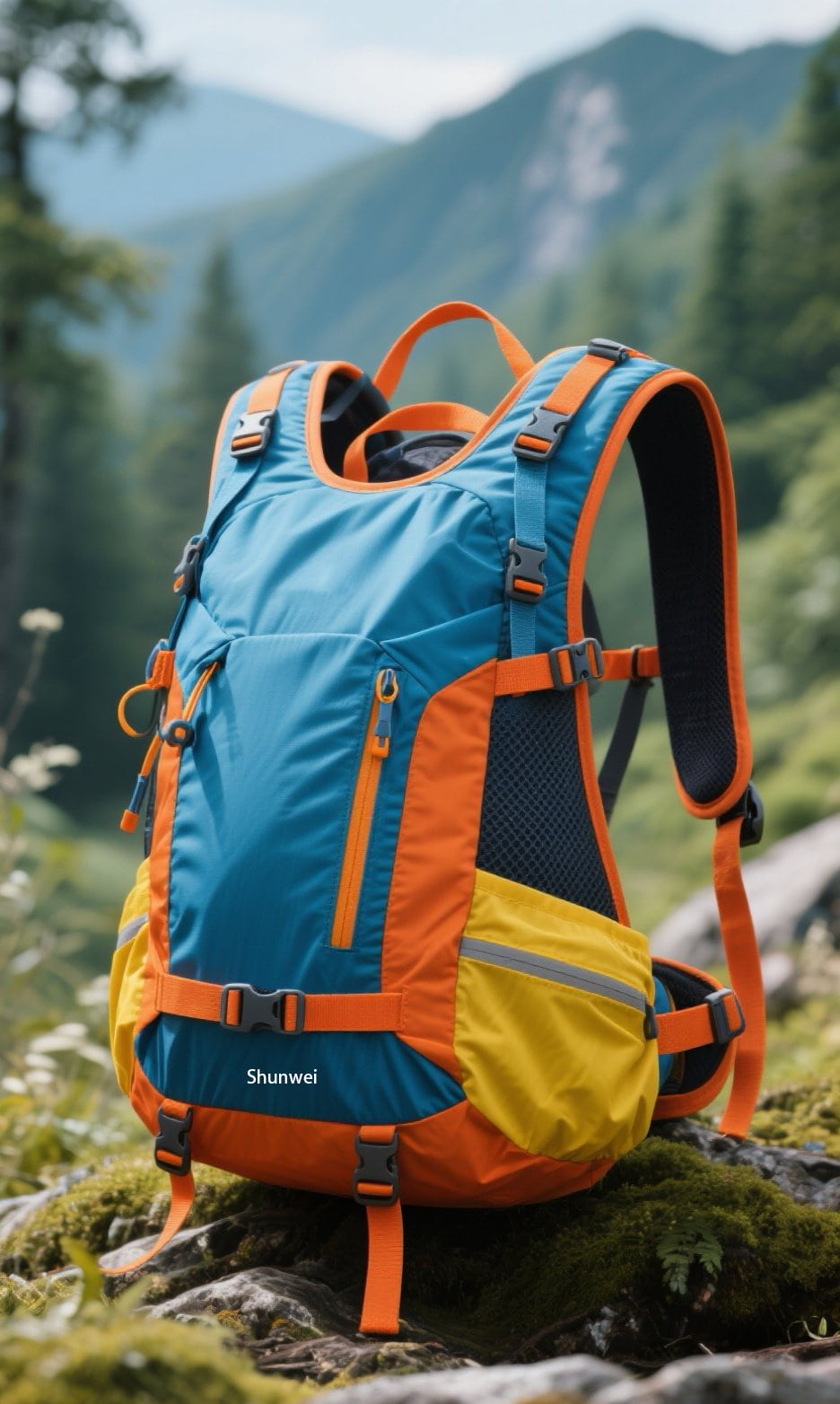 Fashionable and lightweight hiking bag