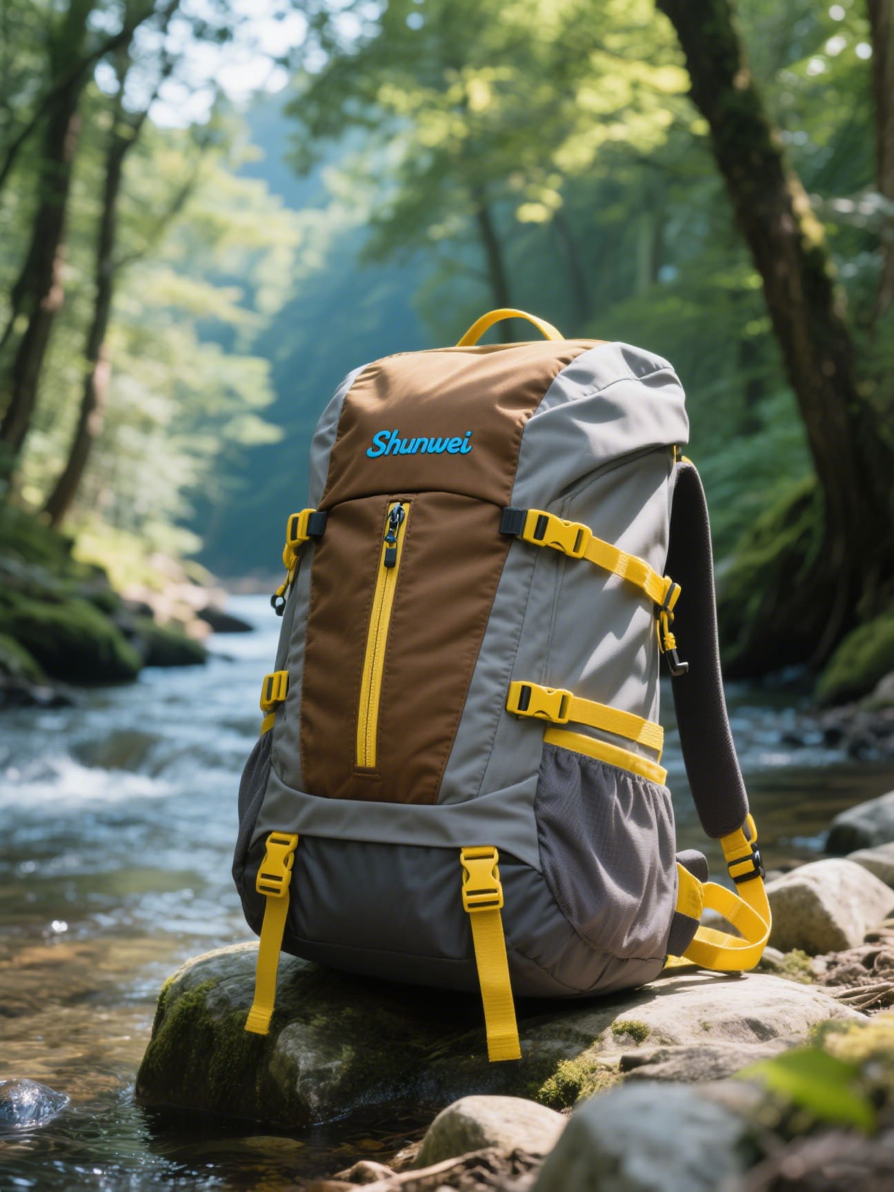 Fashionable mountain hiking bag