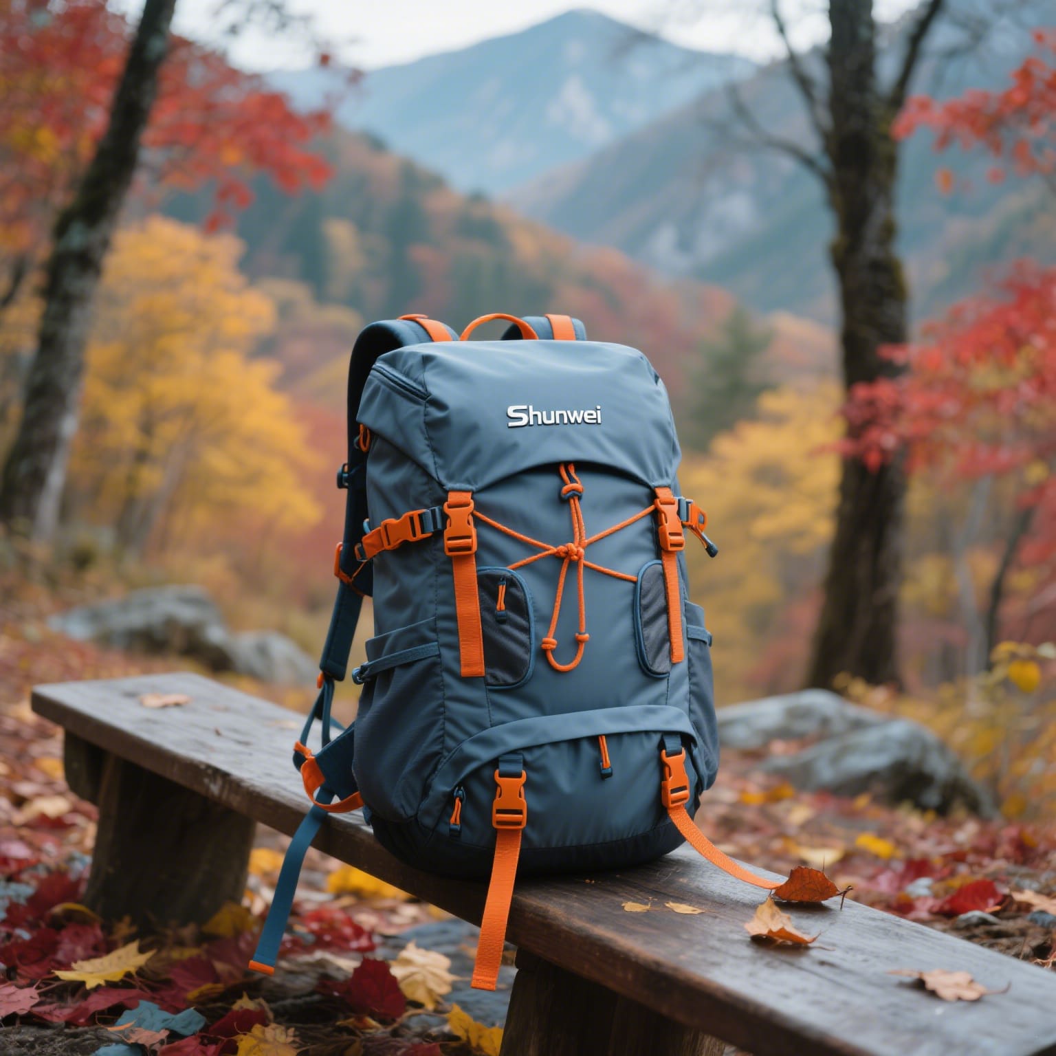 Portable short-distance waterproof hiking bag