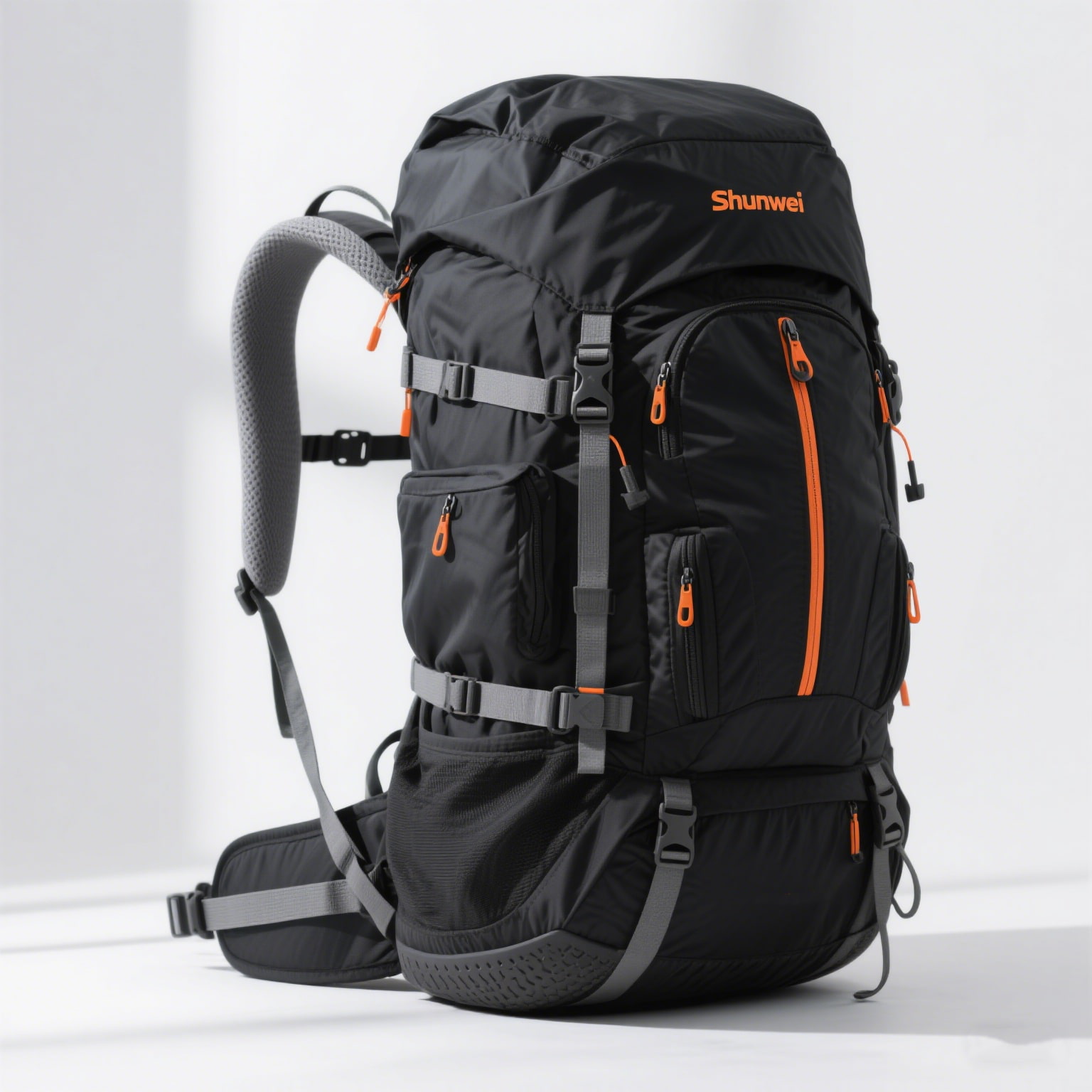 Professional heavy-duty hiking backpack