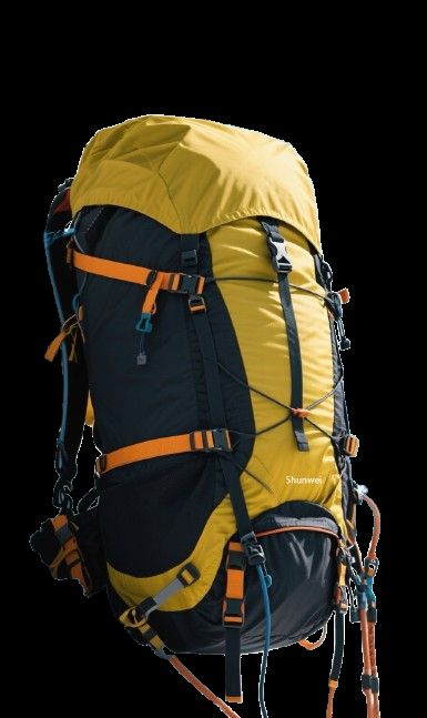Short-distance rock climbing bag
