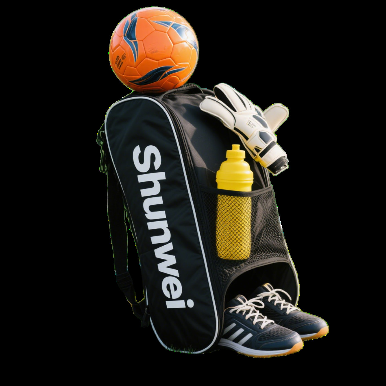 Single shoe storage backpack